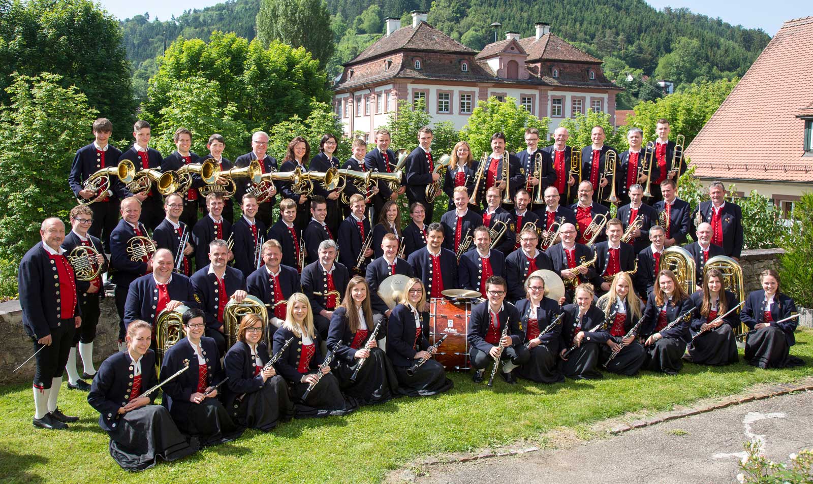 Gruppenbild des Musikverein Dettingen